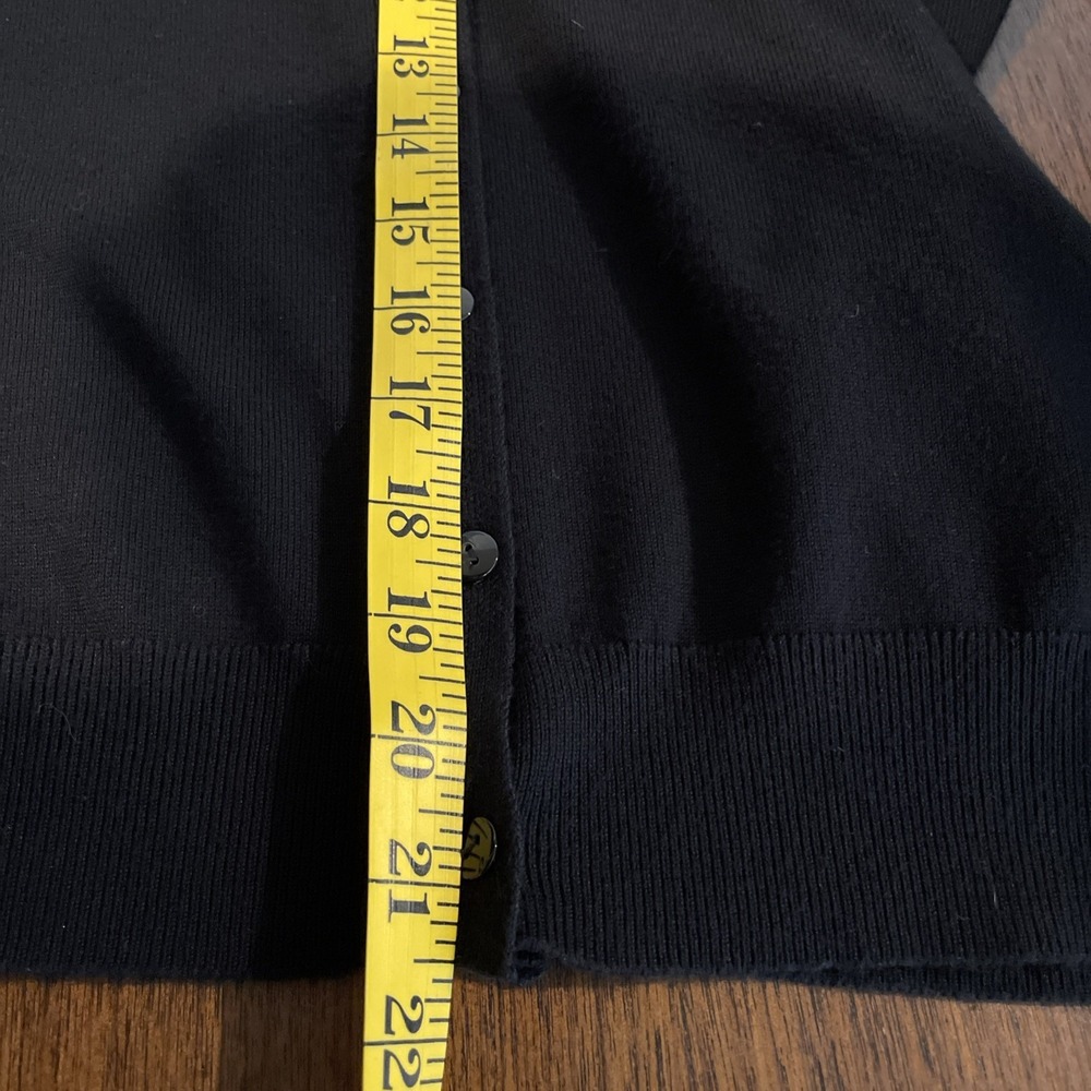 Grace Karen Women's Sweater Size m Black Button up Dark Academia‎ School Core - Picture 8 of 10